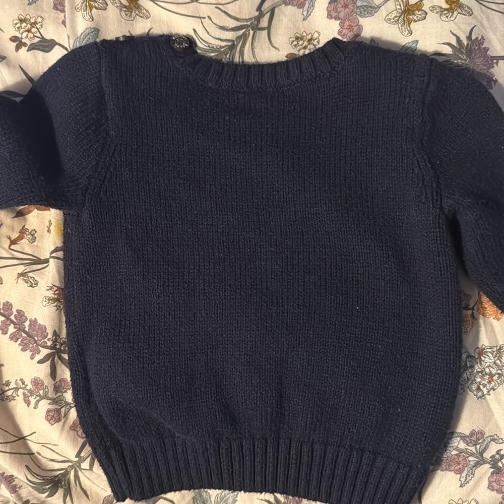 Navy Ralph Lauren Sweater 6-9months excellent condition - Picture 3 of 5